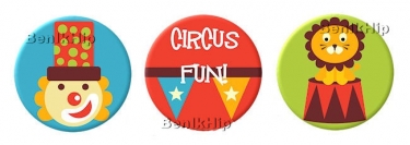 Button 25 mm Circus